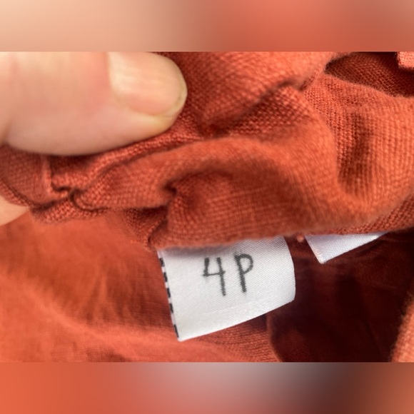 ONLY CHILD Dune Pants in Size 4p (runs small like 0) in color Terracotta - Picture 4 of 11